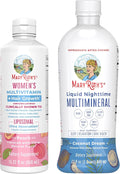 MaryRuth's Women's Multivitamin + Hair Growth Liposomal (Peach) &amp Liquid Nighttime Multimineral (Coconut 15oz) | Clean Label Project Verified® | Vegan | Beauty Bedtime Routine &amp Overall Hea