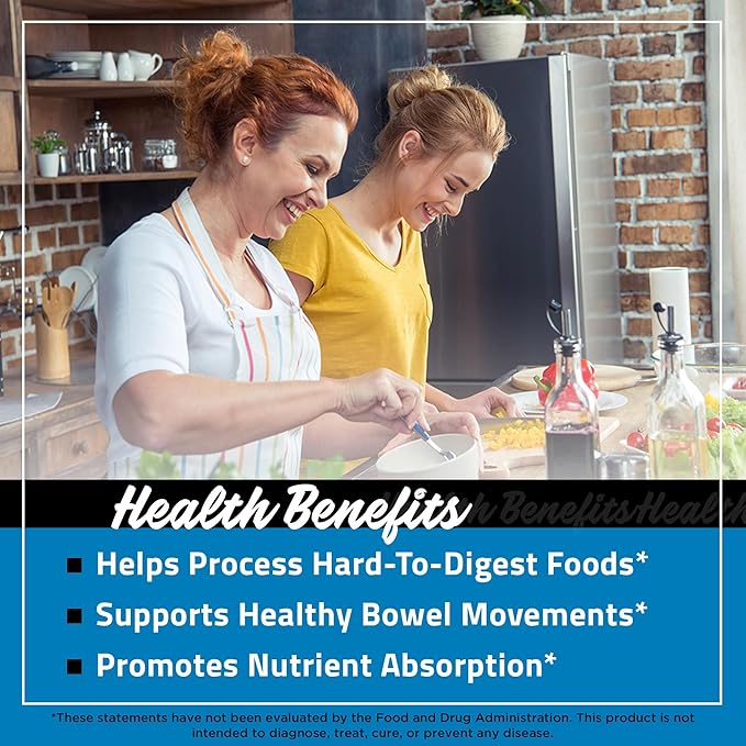 FarmHaven Digestive Enzymes with 18 Probiotics &amp Herbs Magnesium Glycinate &amp Malate Complex