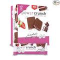 Power Crunch Protein Wafer Bars High Protein Snacks with Delicious Taste Chocolate Strawberry 1.4 Ounce (12 Count)