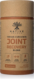 Indian Curcumin: Joint Recovery | Turmeric Tamarind Seeds Boswellia and Black Pepper Extracts | Biodegradable BPA-Free Bottle | 30 Capsules | MAHA | Dietary Supplement
