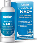 Stellar Liposomal NAD+ Liquid Supplement – Premium Absorption for Healthy Aging &amp Cellular Energy – Non-GMO Gluten-Free Third-Party Tested – 4 fl oz (120 mL)