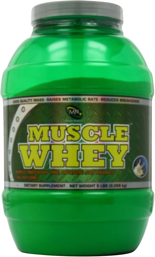Muscle Nutrition Muscle Whey Vanilla 5 Pound