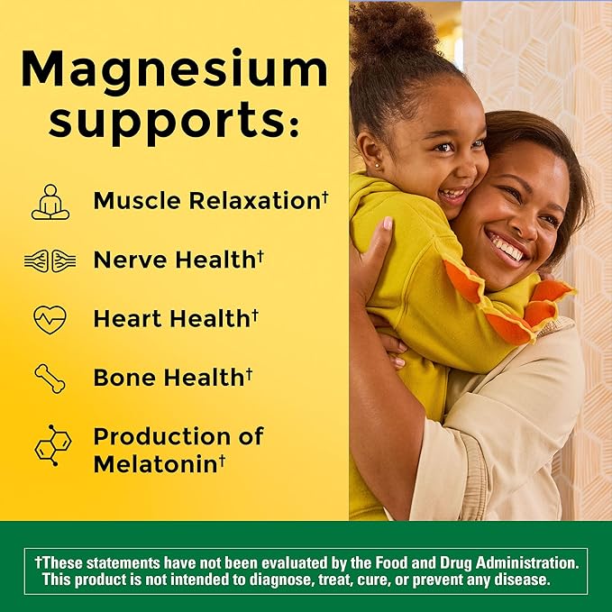 Nature Made Magnesium L-Threonate with Vitamin C &amp Vitamin D3 Provides 130 mg of Mag from 1800 mg Magnesium L Threonate Cognitive Support Magnesium-Supplement 90 Capsules 30 Day Supply(Pack o