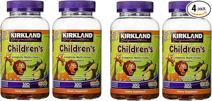 Kirkland Signature Children's Complete Multivitamin 320 Gummies (2 Pack)