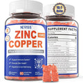 Zinc Picolinate Gummies with Copper + Probiotics Vitamin B6 for Max Absorption Zinc Supplements for Men and Women Two Essential Minerals Balance Formula for Immunity and Gut Health Vegan 60 Cts