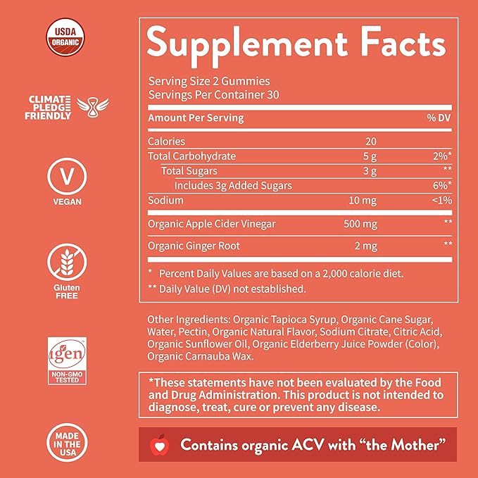 WellPath Pure ACV Apple Cider Vinegar Gummies with The Mother and Rest Valerian Root Sleep Aid for Adults with Melatonin &amp L-Theanine - Natural Sleep Support 60 Ct Each