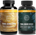 Primal Harvest Daily Two-Step Routine | Ashwagandha + Immune Defense | 2 Pack | 30 Day Supply