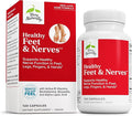 Terry Naturally Healthy Feet &amp Nerves - Herbal Supplement with Bioactive Vitamin B12 - Circulation &amp Nerve Health Support Supplement - Vegan Capsules with Boswellia Serrata - 120 Capsules
