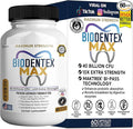 BioDentex Max Maximum Strength Probiotic Supplement 40 Billion CFU 60 Capsules with MAKTREK Bi-Pass Technology for Digestive Health Support (1)
