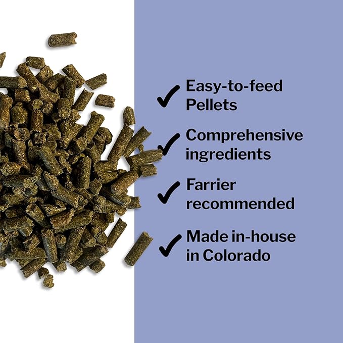Formula 707 Hoof Health Equine Supplement Daily Fresh Packs 56 Day Supply - Biotin Amino Acids and Minerals to Improve and Support Healthy Horse Hooves