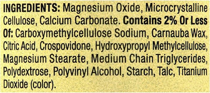 Spring Valley Magnesium 400 mg Bone &amp Muscle Health Tablets Dietary Supplement 250 Count Best Magnesium Supplement for Women Pastillas de Magnesio para Mujer - Set by Basket Goods