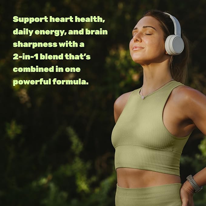 DEAL SUPPLEMENT CoQ10 300mg with Omega 3 100mg 240 Capsules | Bioavailable Coenzyme Q10 Formula | Supports Heart Energy &amp Brain Health | Antioxidant Support | Non-GMO
