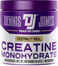 DENNIS JAMES Signature Series Creatine Monohydrate | 300g | 100 Servings | Premium Micronized Creatine for Strength Muscle Growth &amp Recovery