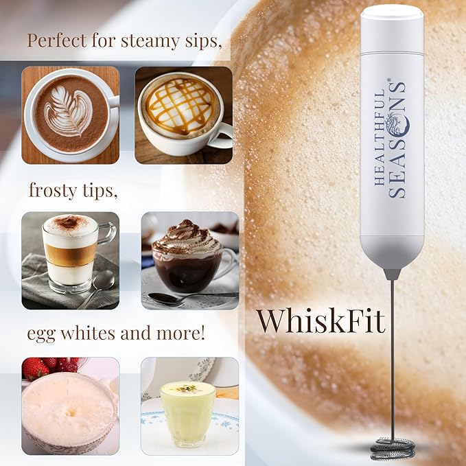 Healthful Seasons Collagen Belly Burn with WhiskFit Frother