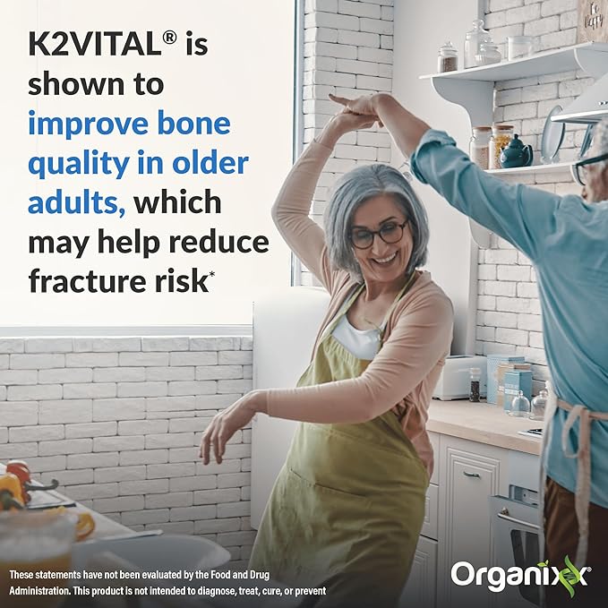 Organixx D3 K2 Supplement Supports Bone and Immune Health Bioavailable and Easy Absorption Formula with MCT Oil for Overall Wellness Clean Nutrient Blend Non GMO 15 ML 30 Servings