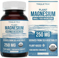 Organic Whole Food Magnesium Supplement - Plant-Based Organic Sea Vegetable Complex - 250 mg Per Serving | Water Extracted | Gentle on Stomach | Supports Energy Sleep Muscle Heart - 60 Capsules