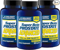 SUPER BETA PROSTATE Advanced with Saw Palmetto - Prostate Health Supplements for Men Bladder &amp Urinary Support with Beta-sitosterol Reishi Saw Palmetto Vitamin D Zinc Oxide Selenium - 180 Co