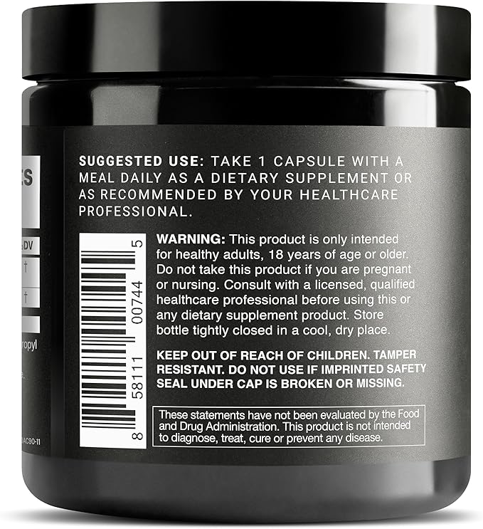 Toniiq Bacopa - Ultra High Potency 45:1 Extract with 75% Bacosides - Highly Concentrated - Third-Party Lab Tested - 90 Capsules