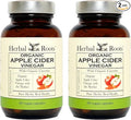 Herbal Roots Organic Apple Cider Vinegar Capsules with Mother and Organic Cayenne | 650 mg | 60 Vegan Capsules (Pack of 2)