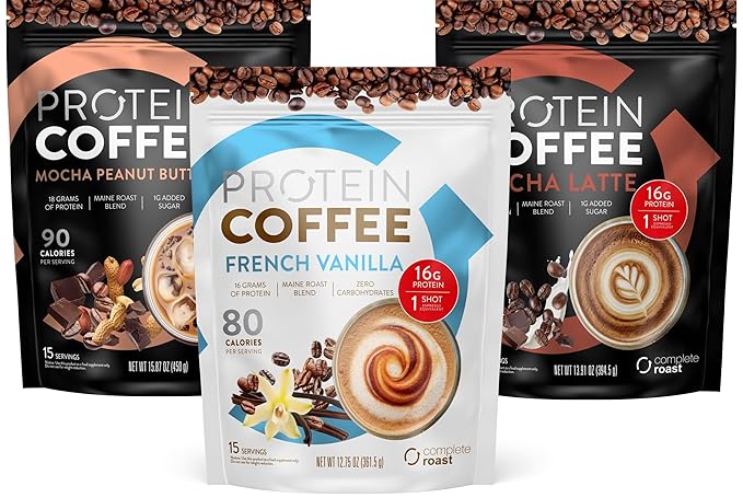 Complete Roast 3-pack - Vanilla Mocha and Mocha Peanut Butter