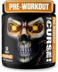JNX SPORTS The Curse! Orange Mango Pre Workout Powder with Creatine – Extreme Energy Preworkout for Men &amp Women – 50 Servings – L Citrulline Beta Alanine &amp Caffeine for Pump Strength &amp F