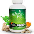 True Moringa Plus+ Joint Support Supplement 10:1 Extract | 20000mg of Organic Moringa Turmeric Curcumin Ginger Boswellia BioPerine | Extra Strength Herbal Antioxidant for Adults (150 Capsules)