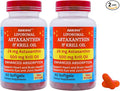 Nikoni Liposomal Astaxanthin 24mg with Kril Oil 500mg Supplement 120 softgels