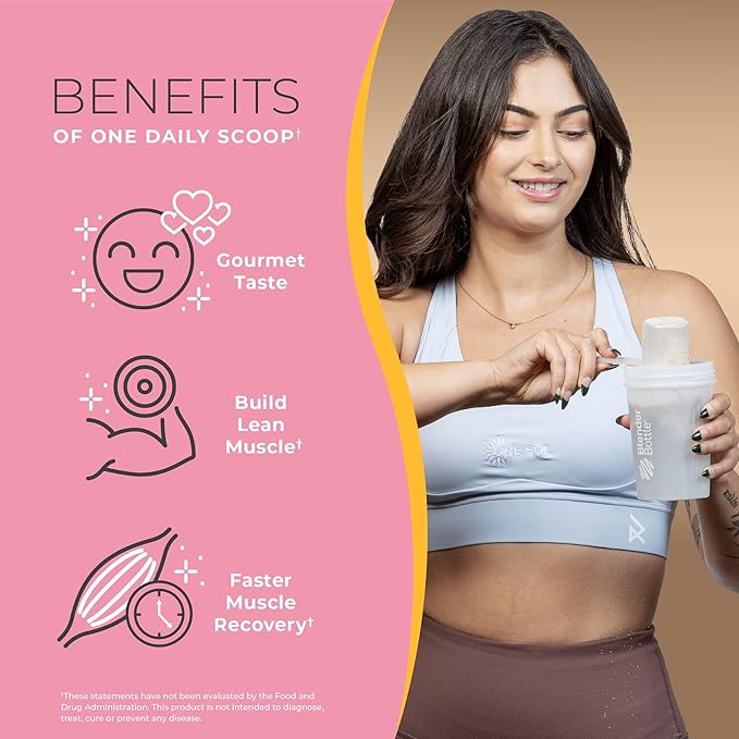 One Sol Protein &amp Pre-Workout Bundle for Women: Plant-Based Energy Focus &amp Recovery with Vegan Protein and Natural Ingredients (Horchata Protein + Strawberry Kiwi Pre-Workout)