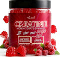 Creatine Monohydrate Gummies Complex 8500 MG for Men &amp Women Creatine Monohydrate Supplement for Muscle Growth Strength &amp Energy Support Pre Workout Gummies 120 Count Raspberry Flavor