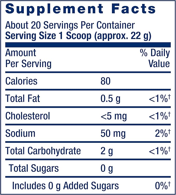Life Extension Wellness Code® Whey Protein Isolate (Vanilla) Protein and branched-Chain Amino acids for Muscle Growth &amp Immune Health no Sugar Added Gluten Free Non-GMO 403 Grams (20 Servings