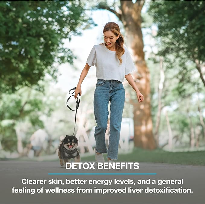 Revive MD Natural Liver Cleanse Detox &amp Repair Supplement – Milk Thistle Liver Support Formula Promotes Healthy Liver Function &amp Helps Reduce Inflammation – 120 Capsules (30 Servings)