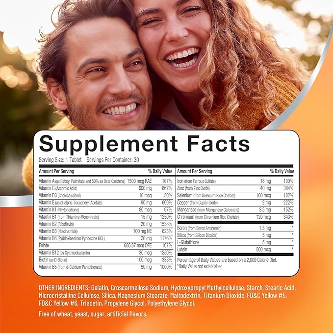 Basic Brands - Powerall Multivitamin - 30 Tablets - 2-Pack