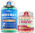 Methylated Multivitamin for Men + L-Methylfolate 15mg Plus Methyl B12 2000mcg Gummies