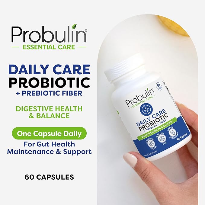 Probulin Women’s + Daily Care Probiotic Bundle – Digestive Vaginal &amp Immune Health Support – 2-Pack Vegan 10 &amp 20 Billion CFU 60 Count Each