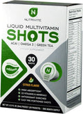 Citrus Flavor Liquid Multivitamin Shots 0.3-Ounce Packet 30-Count Box