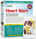 Heart Start All-in-One Daily Multivitamin Pack | Heart &amp Circulation Health | Omega-3 Fish Oil CoQ10 Nattokinase &amp Hawthorn Berry | 30-Day Supply