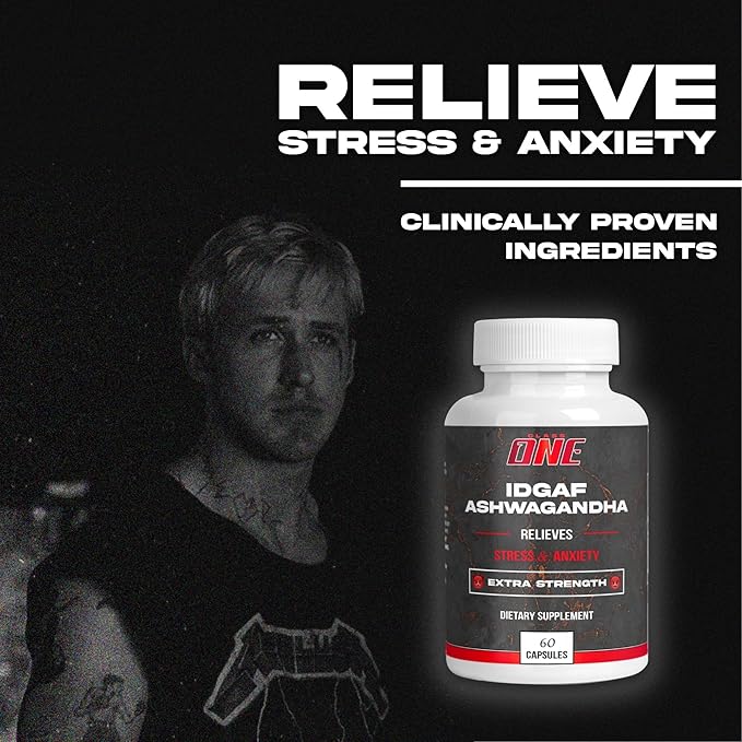 Stress Support – Ashwagandha Supplement for Calm &amp Balance – 60 Capsules Non-GMO Gluten-Free
