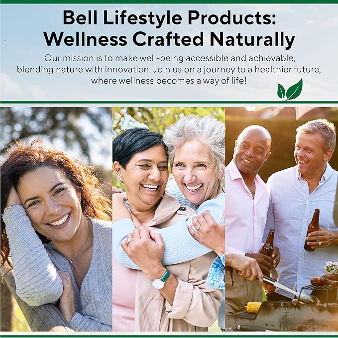 Bell Lifestyle Good Night's Sleep - Natural Sleep Support with Melatonin and Herbal Extracts Supports Relaxation &amp Sleep Patterns 60 Veggie Capsules