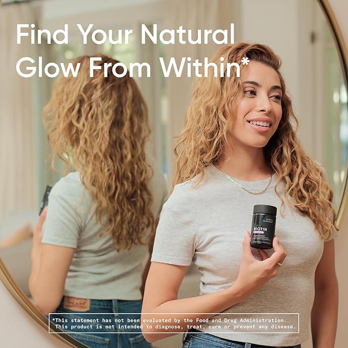Sports Research® Beauty from Within Pack - Biotin 10000mcg with Organic Coconut Oil + Daily Women's Probiotics 65 Billion CFU