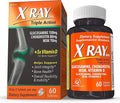 X Ray Dol Triple Action Joint Support Supplement with Glucosamine 1500mg Chondroitin 800mg MSM 750mg and 5X Vitamin D for Healthy Joints Bones &amp Cartilage - 60 Count per Bottle - 1 Pack