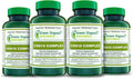 Green Organic Supplements Coq 10 Complex Ubiquinone 90 VCaps High Absorbable Non-GMO Gluten-Free (Pack of 4)