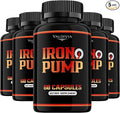 Iron Pump Formula Dietary Supplement Male Performance Iron Pump Capsules Max Formula Max Support Support Pills 300 Capsules for 5 Months