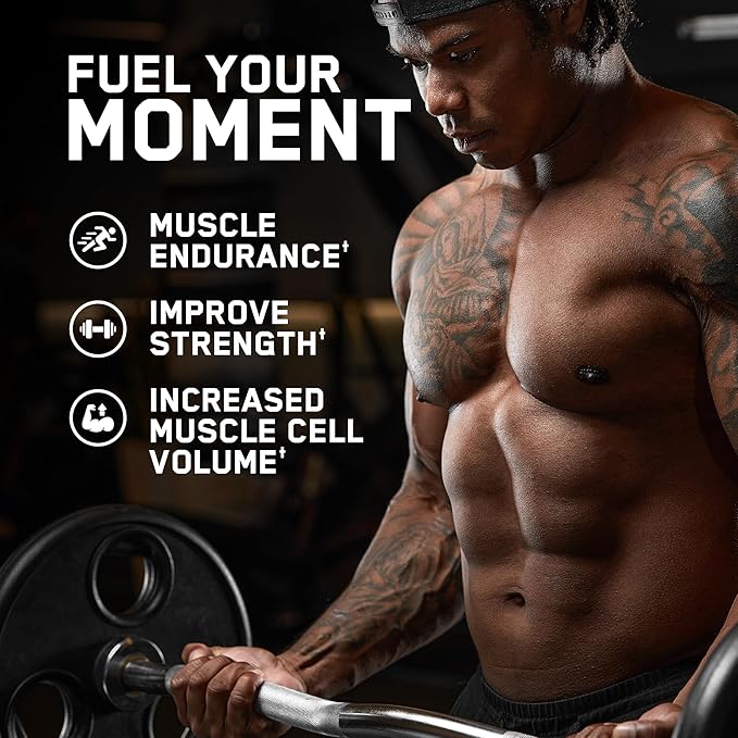 All Black Everything Creatine Monohydrate | Support Muscles Cognitive Function | Micronized Amino Acid Powder | Cellular Energy | Workout Supplement for Men &amp Women | Unflavored | 60 Servings
