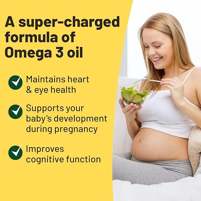 Vegan Vitality Vegan Omega 3 Supplement - 60 Plant Based Algae Oil Soft Gels Essential Fatty Acids with Vegan DHA for Joint Heart &amp Immune Support Without EPA