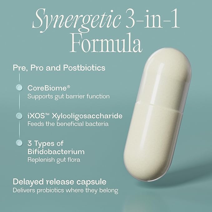 BIOMA Probiotics - Digestive Health Probiotic - Gut Support for Men &amp Women with Xylooligosaccharides Tributyrin &amp Bifidobacterium - Vegan &amp Gluten Free - 180 Delayed-Release Capsules (90
