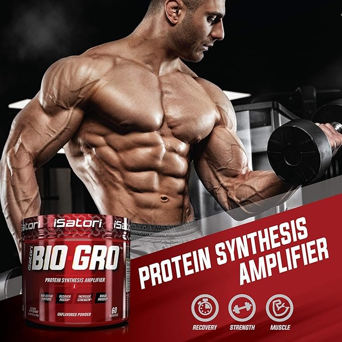 iSatori Bio-GRO Chocolate Ice Cream (60 Servings) &amp Bio-Active Whey Protein Powder Chocolate Sensation (30 Servings)