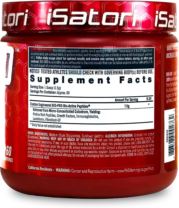 PMD Sports Amplify XL Premium Whey Protein Double Chocolate Explosion (24 Servings) &amp iSatori Bio-GRO Unflavored (60 Servings)