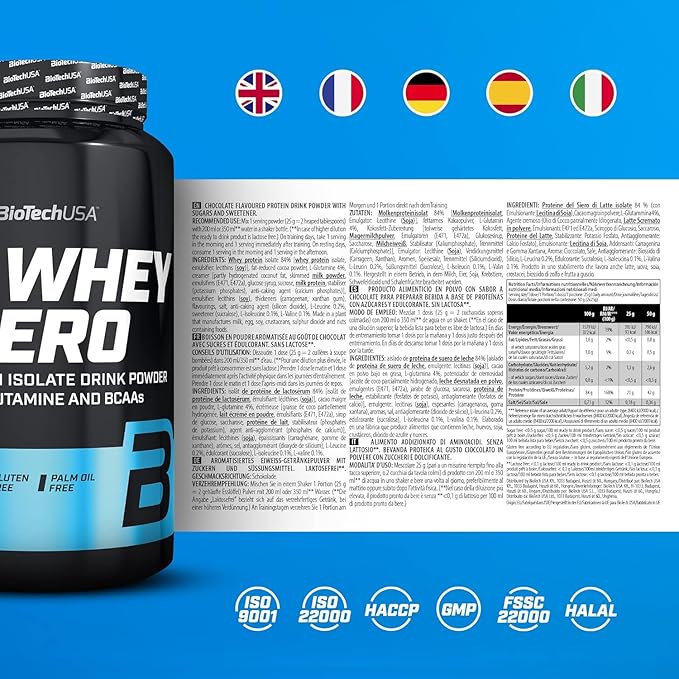 Iso Whey Zero - 5.0 lbs - Chocolate - Biotech by BiotechUSA