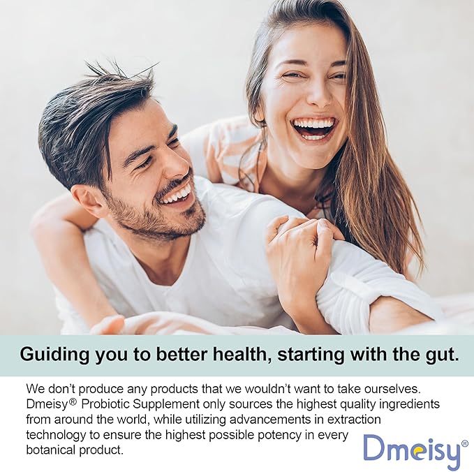 Probiotics for Women and Men 300 Billion CFU 24 Strains Probiotics + 15 Organic Herbs Prebiotics Blend Shelf Stable Gut Health Supplement for Digestive Immune &amp Whole-Body Health 6 Month Supply