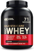 Optimum Nutrition Gold Standard 100% Whey Protein Powder Coffee 5 Pound (Packaging May Vary)